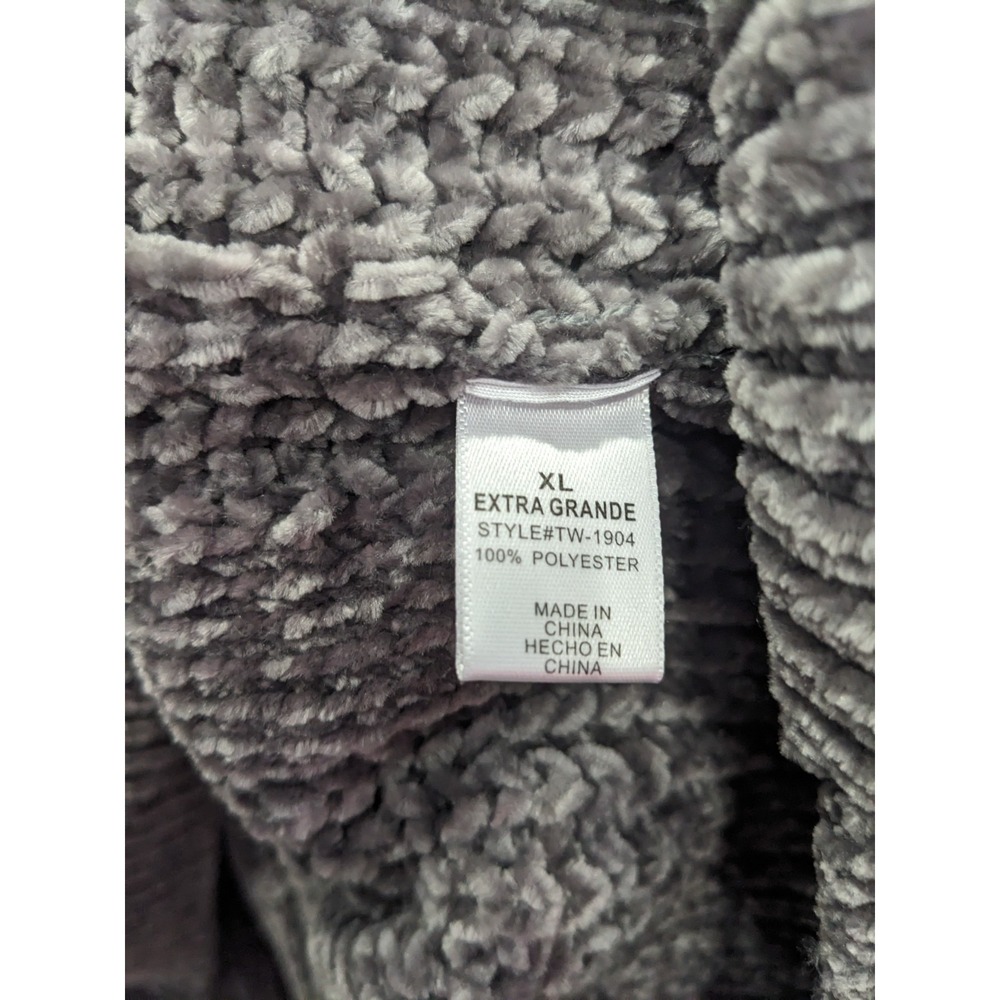 Zenana Outfitters Sweater Soft Cozy Chunky Cable Knit Cowl Neck Preppy Women XL - Picture 4 of 10